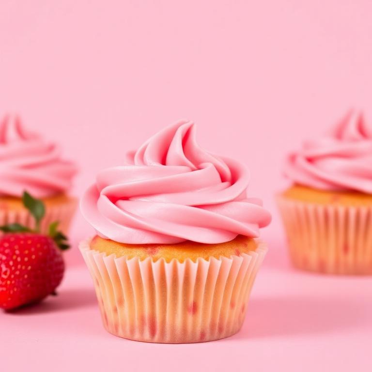 Strawberry cupcake